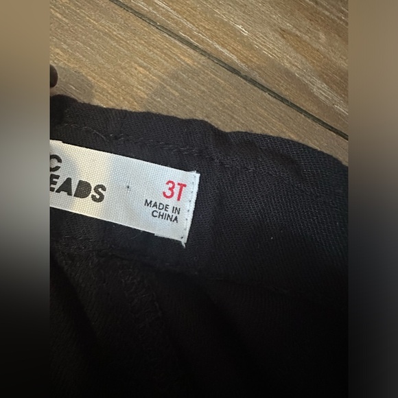 Epic Threads Toddler Girls Black Cargo Pants Size 3T - Picture 2 of 5